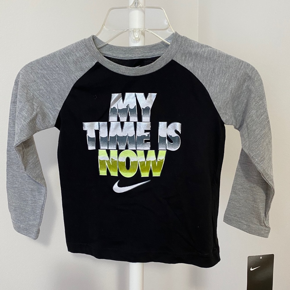 Boys long sleeve Nike tee